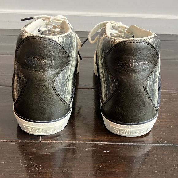 Alexander McQueen x Puma Mid II North Sea Leather Lace Up Sneakers Men’s 11 NWOT - Picture 4 of 9